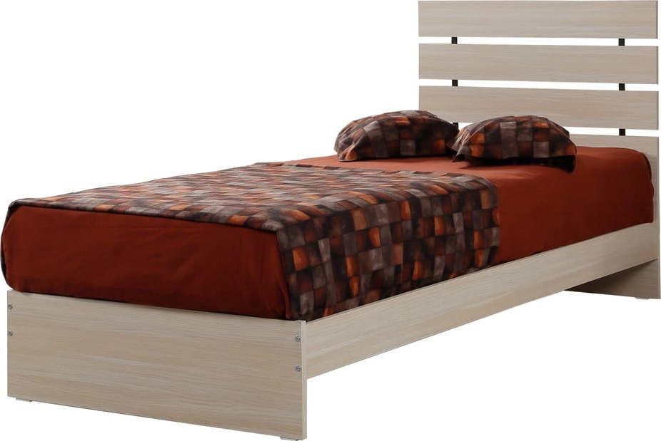 Jednolůžková postel v přírodní barvě 120x200 cm Fuga – Kalune Design