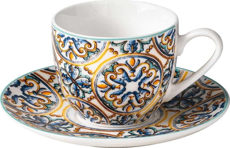 Porcelánové šálky na espresso v sadě 2 ks Medicea – Brandani