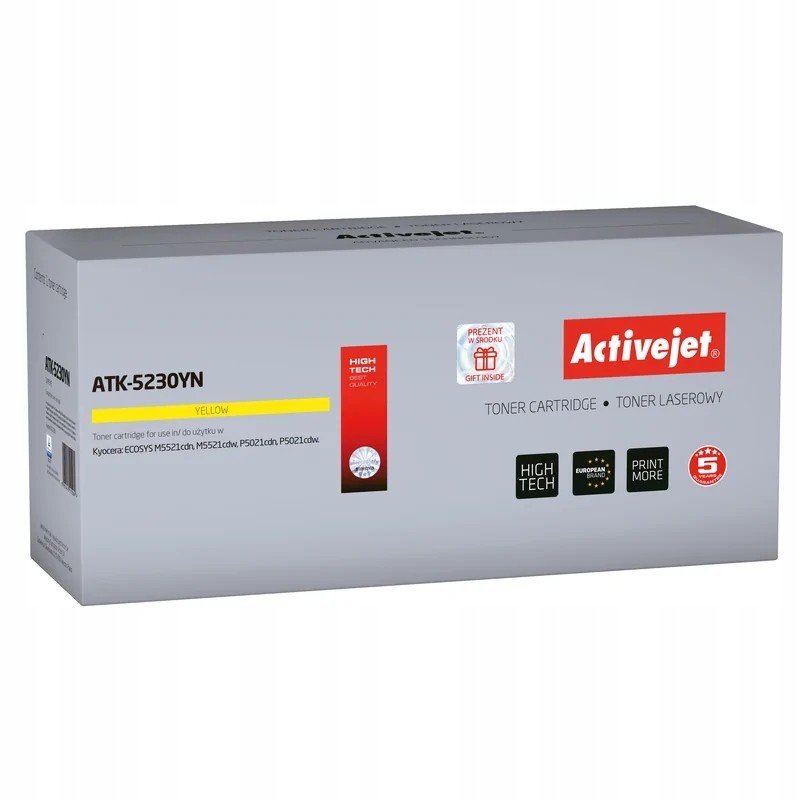 Toner Activejet ATK-5230YN (náhrada Kyocera