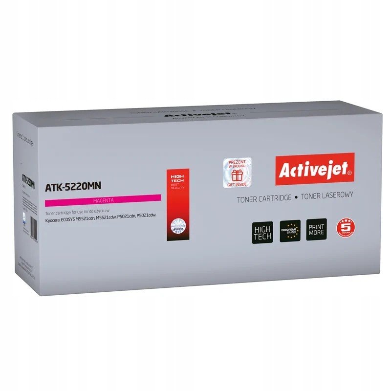 Toner Activejet ATK-5220MN (náhrada Kyocera