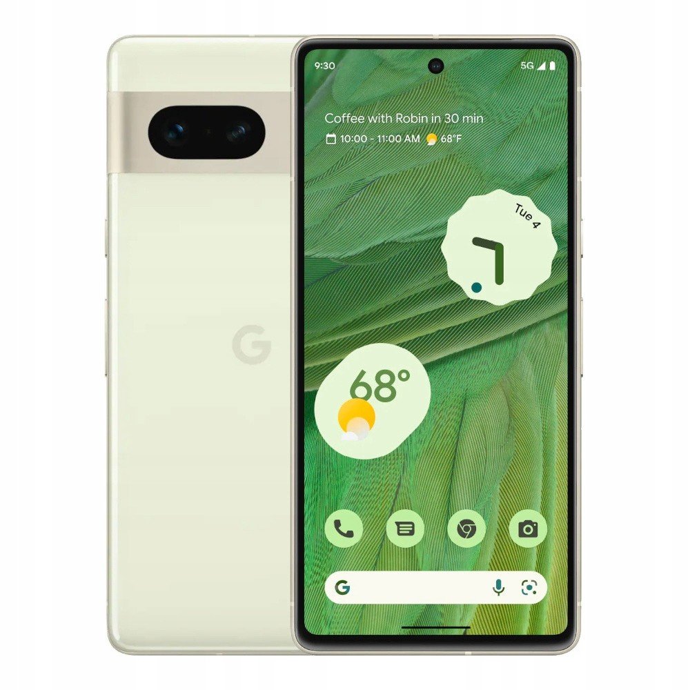 Chytrý telefon Google Pixel 7 5G 8/128 Gb Lemongrass