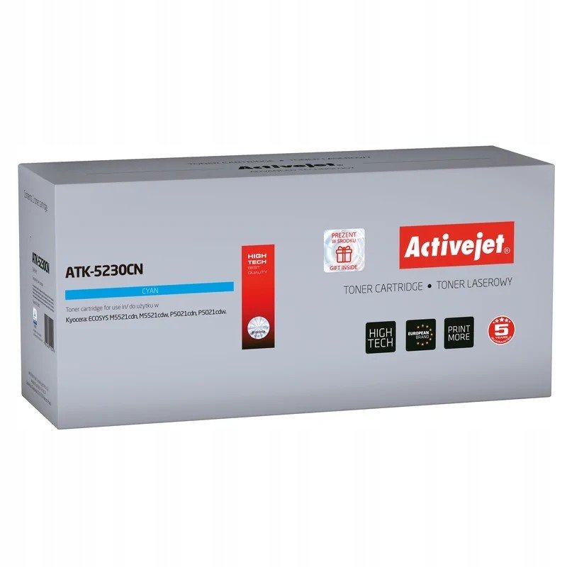 Toner Activejet ATK-5230CN (náhrada Kyocera