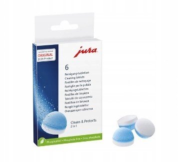 Jura, Čisticí tablety do kávovaru, 6 kusů