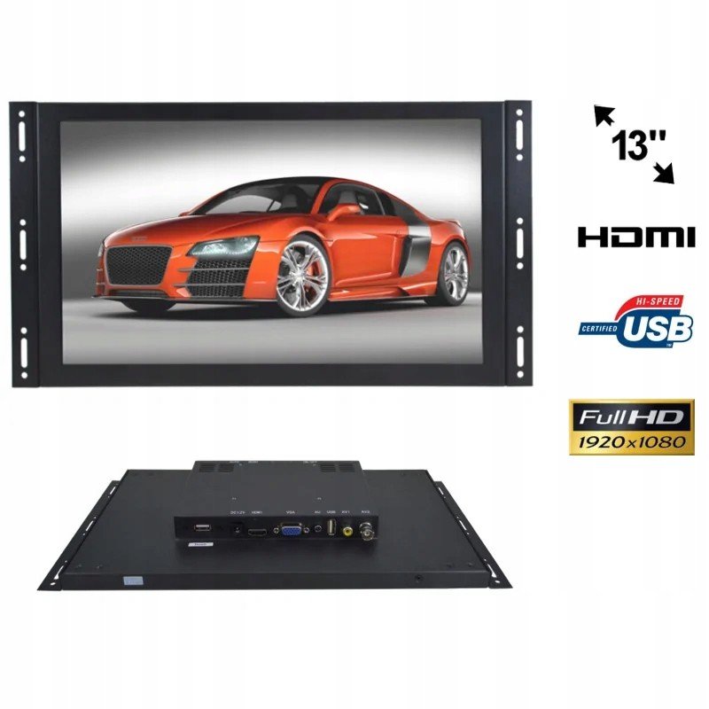 Dotykový monitor ips open frame led 13califull hd