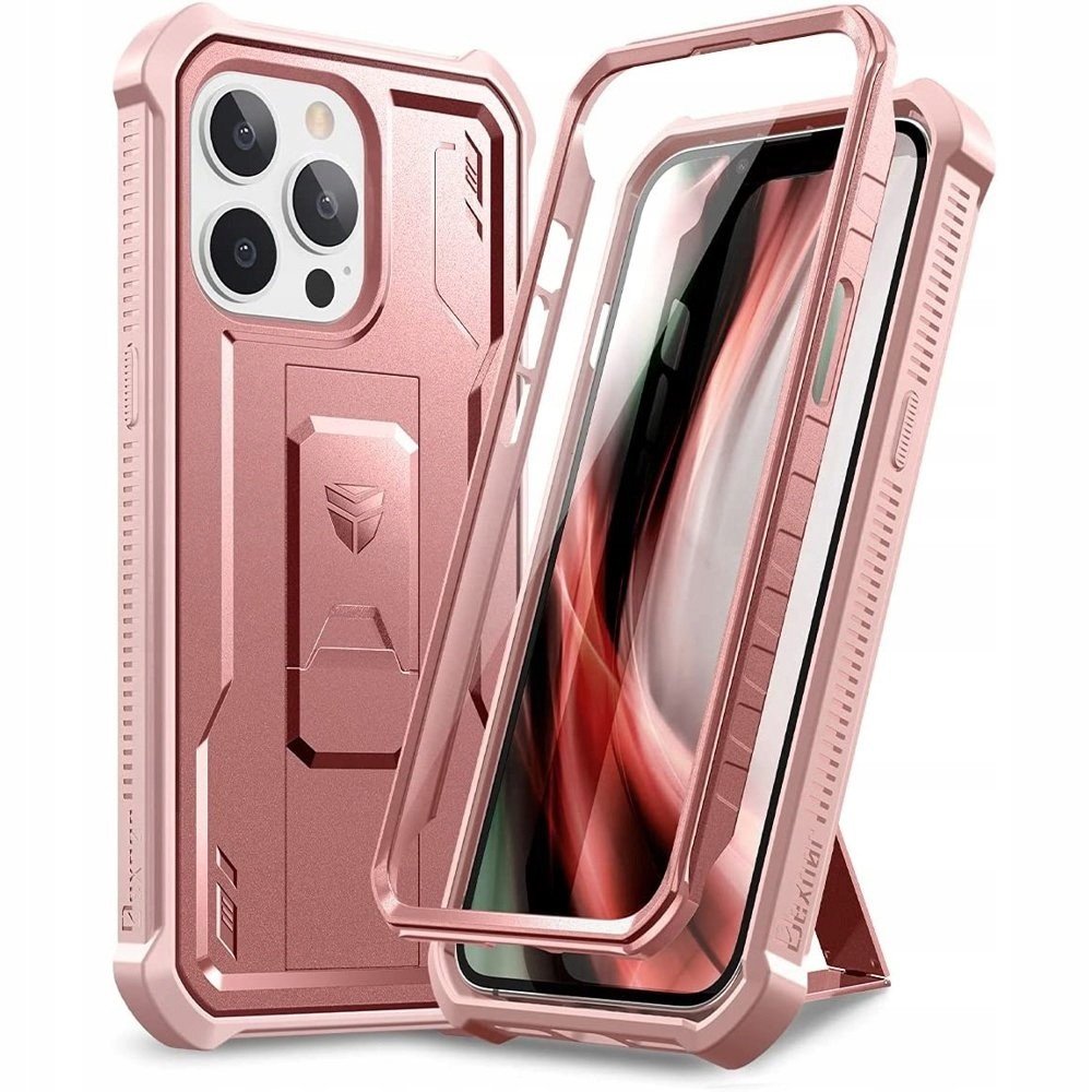 Pancéřové pouzdro Dexnor pro iPhone 13 Pro Max, Shielder Kickstand case s rychlým