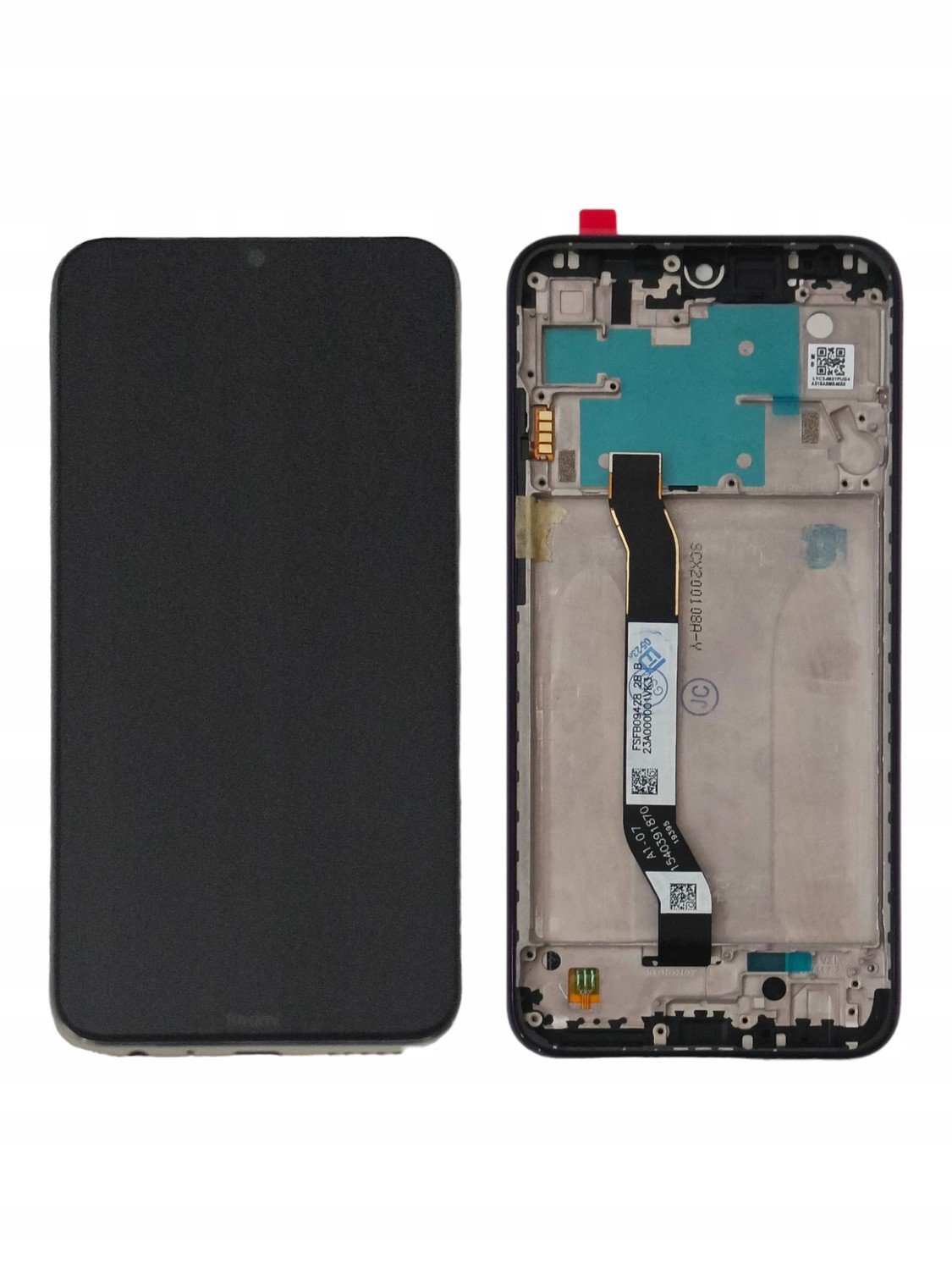 Displej s rámečkem Xiaomi Redmi Note 8 Nebula Purple