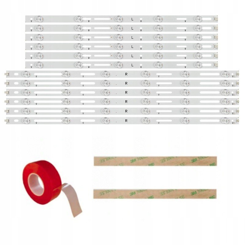 Led Lišty 49PUH4900/88 Ev TLBM490E0601 TPT490U2