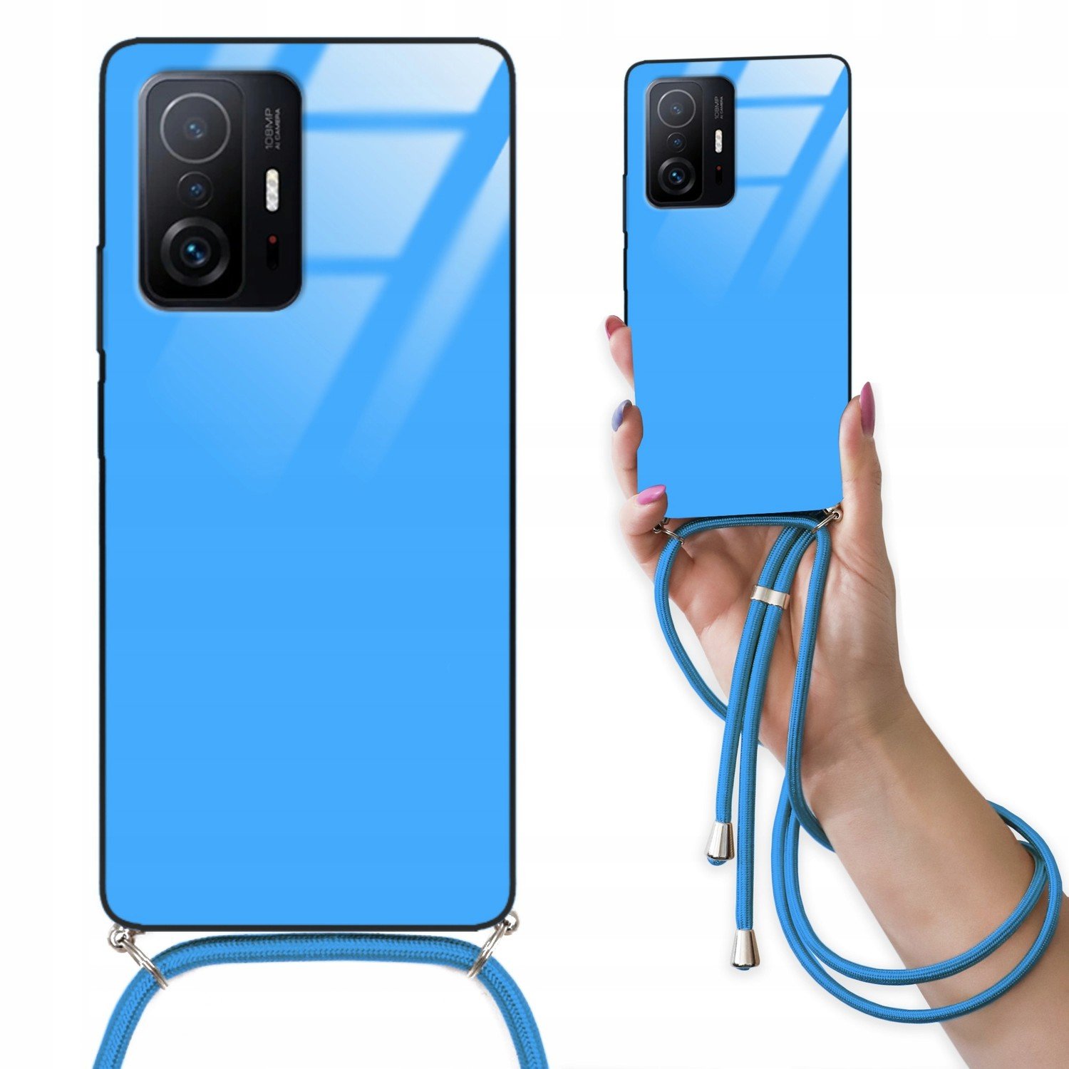 CrossGLAM Blue pro Xiaomi 11T Šňůrka Vodítko