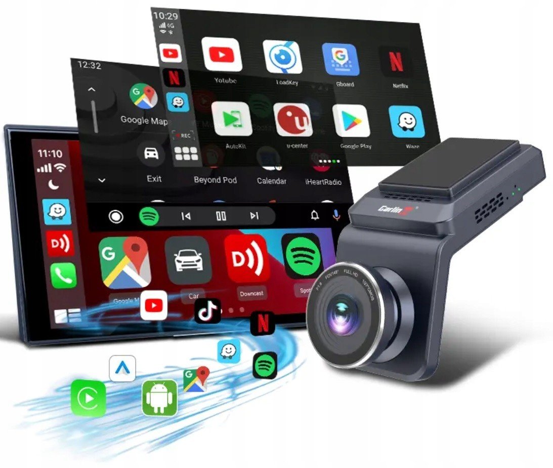 Carlinkit T-Box Ar Kamera do auta 1080p CarPlay Android Auto Netflix