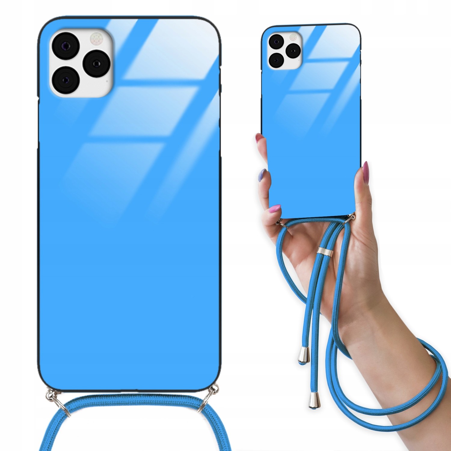 CrossGLAM Blue pro Iphone 11 Pro Max Šňůrka
