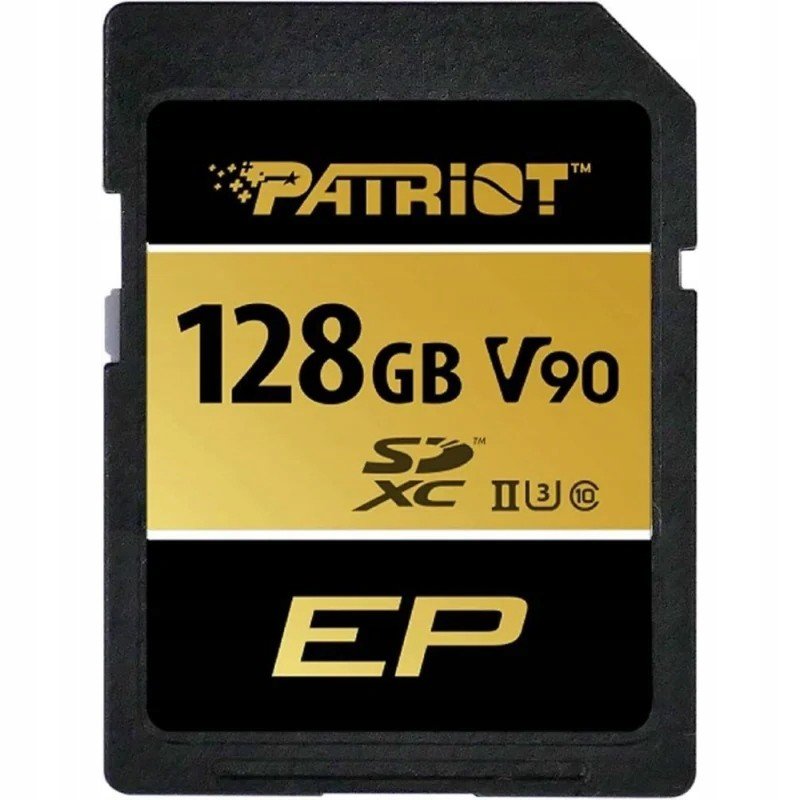 Patriot Sdxc 128GB Ep V90 Uhs-ii U3