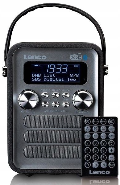 Rádio Lenco PDR-051 Dab+ Fm Rds Usb Aux Bluetooth