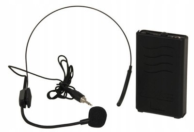 Bezdrátový náhlavní mikrofon Uhf 863 MHz