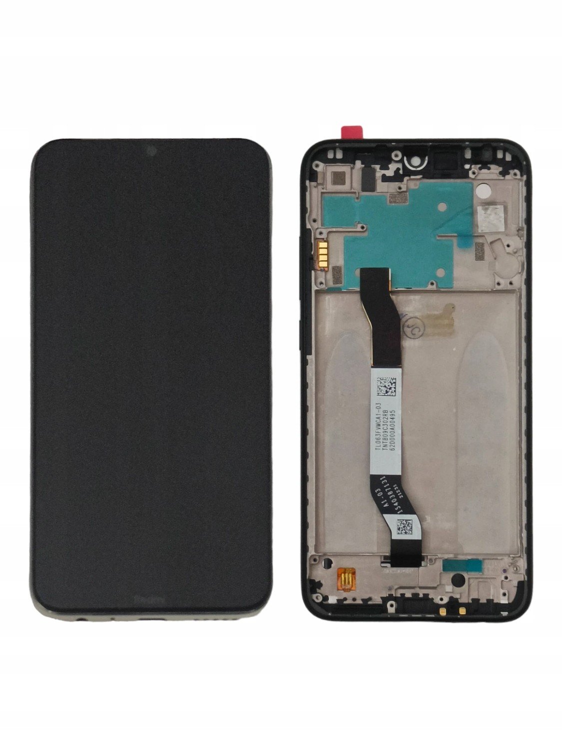 Displej s rámečkem Xiaomi Redmi Note 8 Space Black