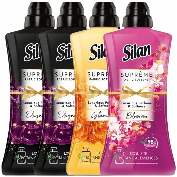 Silan Supreme Elegance Glamour Blossom aviváž Mix 4x1,012L 184pr