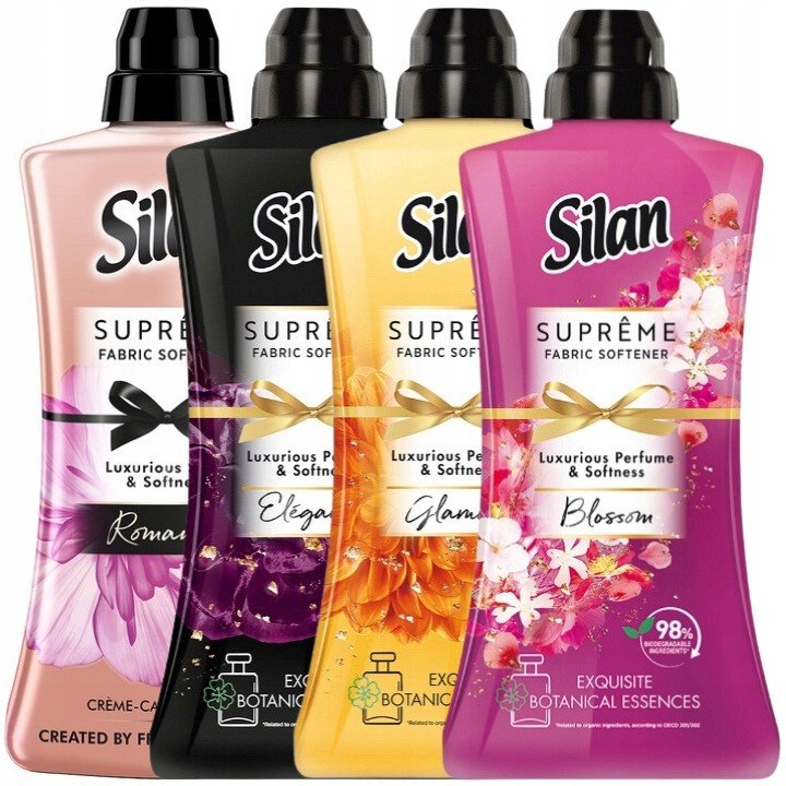 Silan Supreme Elegance Glamour Blossom Romance aviváž Mix 4 ks