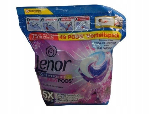 Lenor, Amethyst, Kapsle na praní, 49 kusů