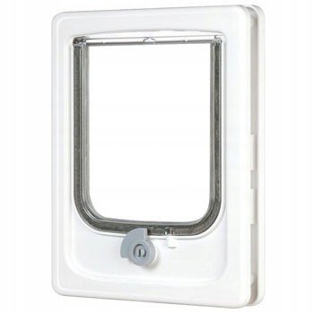 Zolux Dveře pro kočky dvoufunkční bílé