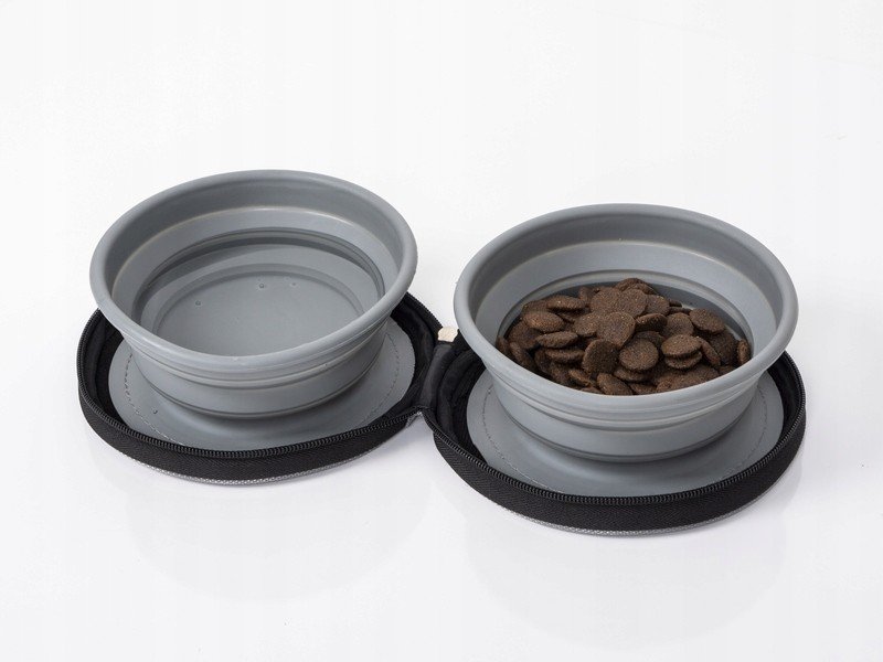 Camp4 miska pro psa Lucy 2 skládacími silikonovými