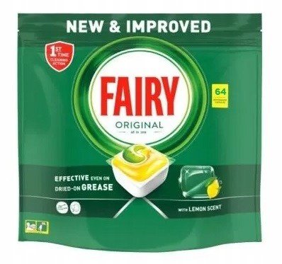Fairy Originální tablety do myčky lemon 64 kusů
