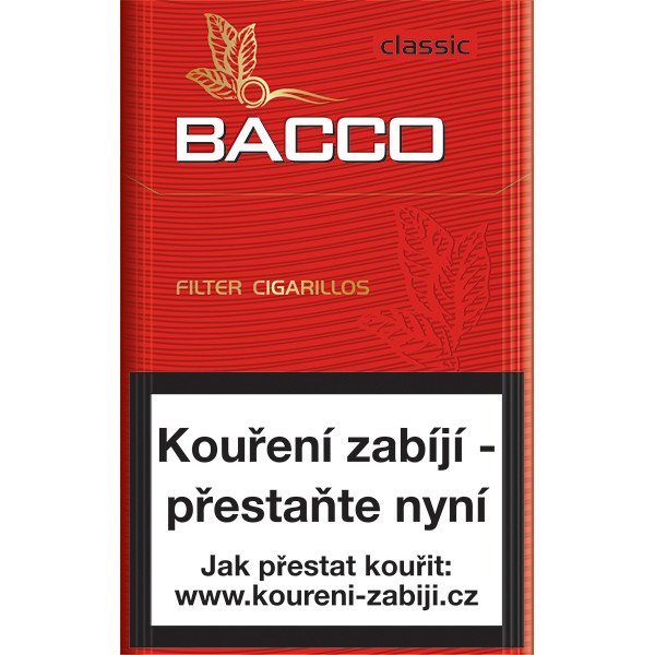 Doutníky Bacco Classic Cigarillos Filtr 17ks
