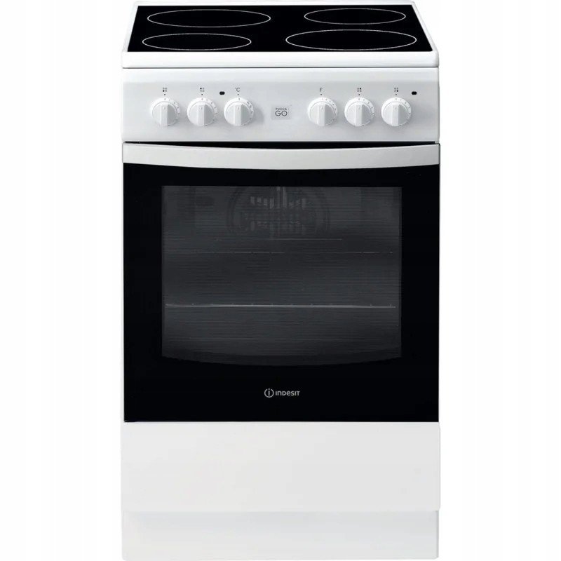 Indesit Cooker 5V8GMW/E Hob type Vitroceramic