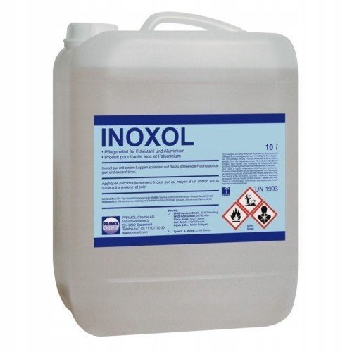 Inoxol 10l kapalina pro péči o ušlechtilou ocel