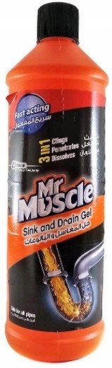 Mr Muscle Idraulico Gel, Gel na zprůchodnění trubek 1l