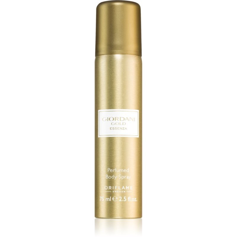 Oriflame Giordani Gold Essenza parfémovaný tělový sprej pro ženy 75 ml