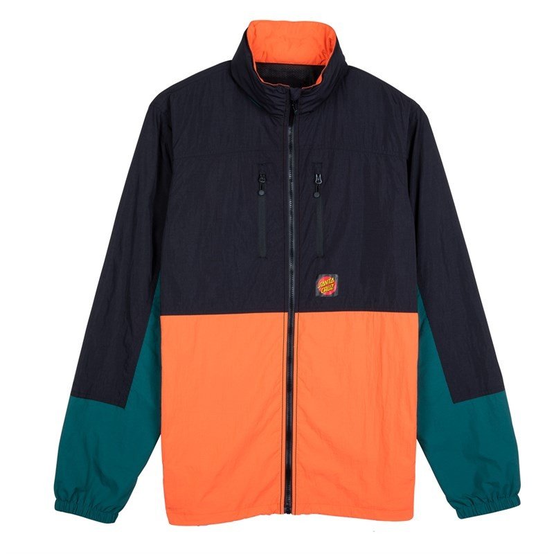 bunda SANTA CRUZ - Castle Rock Jacket Black /Malachite/Apricot (BLACK MALACHITE APRI)