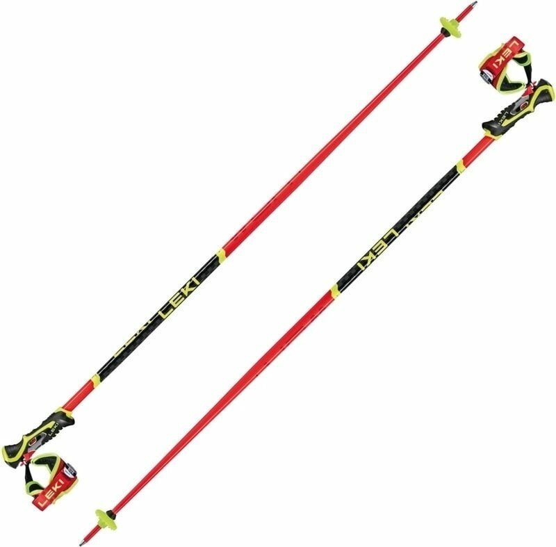 Leki WCR SL 3D Bright Red/Black/Neonyellow 125 cm