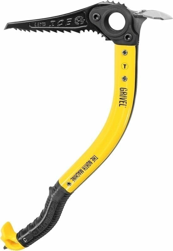 Grivel The North Machine Ice Axe with Adze Vario Yellow