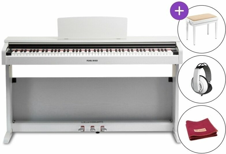 Pearl River V05 White SET Bílá Digitální piano