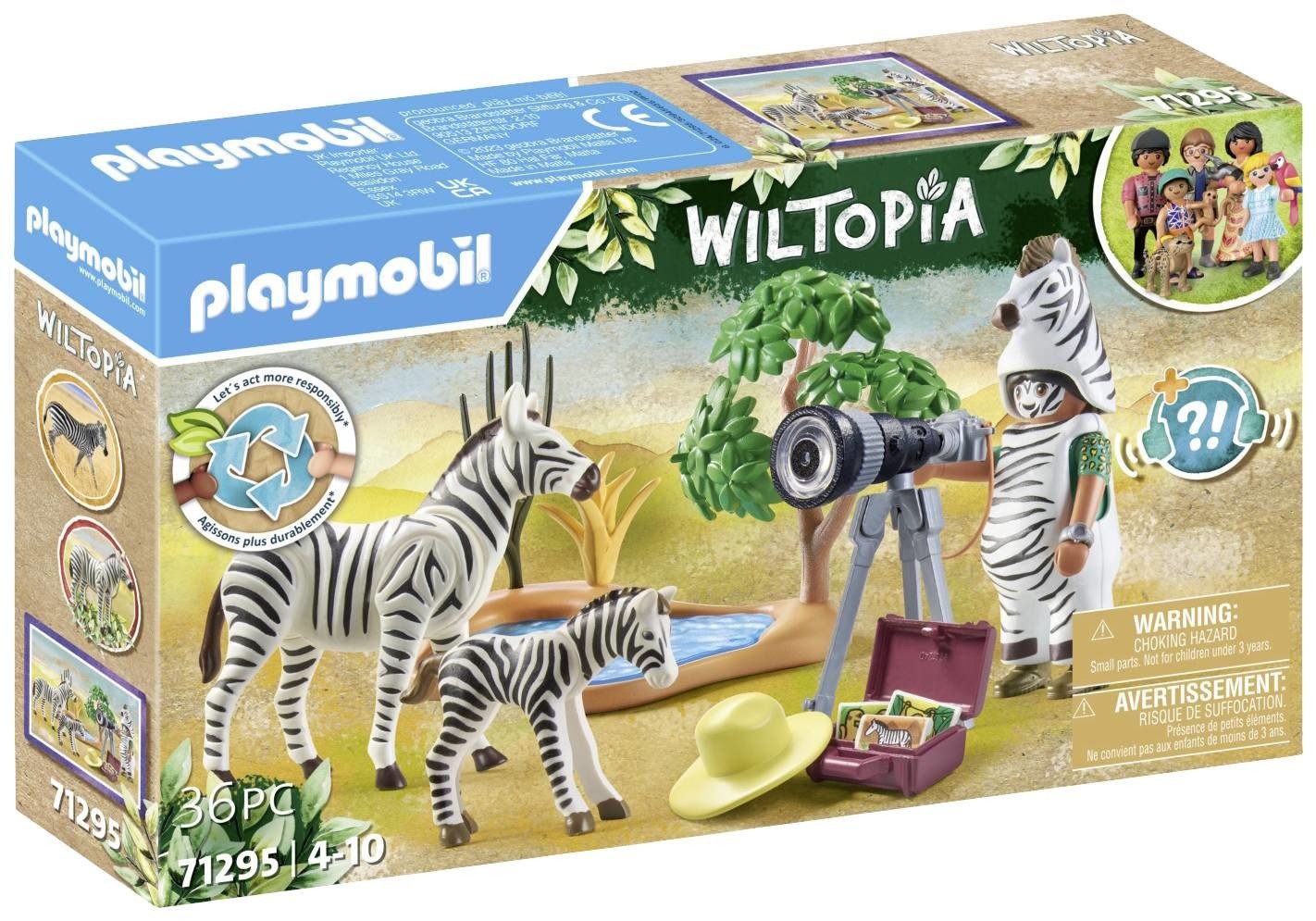 Playmobil® Wiltopia Cestovní s zvířecí fotografií 71295