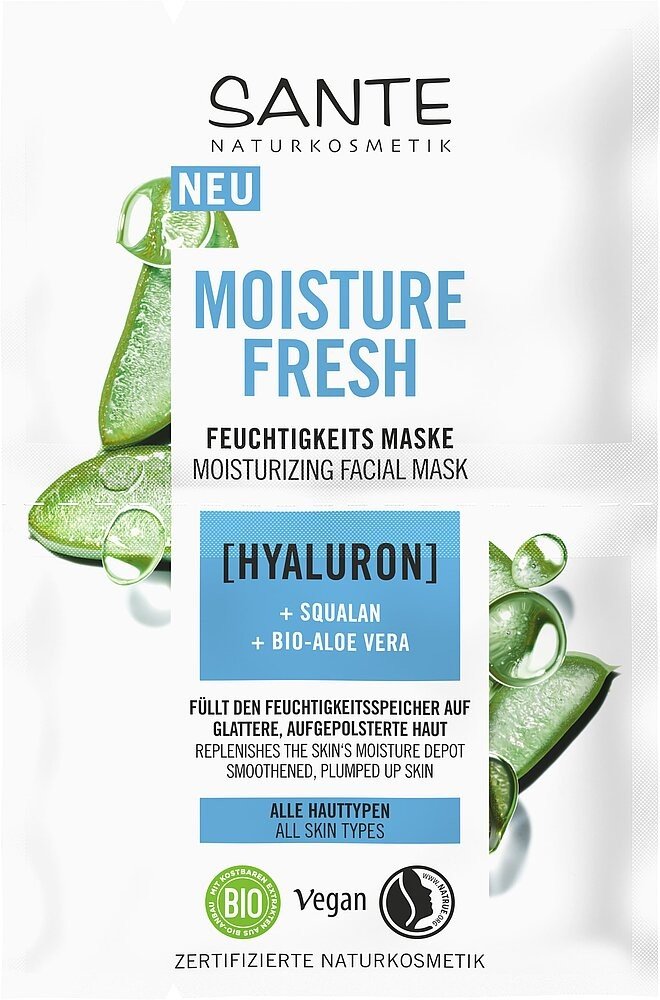 Sante Hydratační maska MOISTURE FRESH 2x4ml