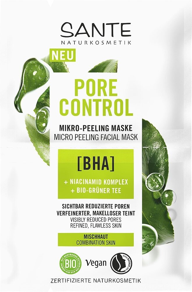 Sante Peelingová maska PORE CONTROL 2x4ml