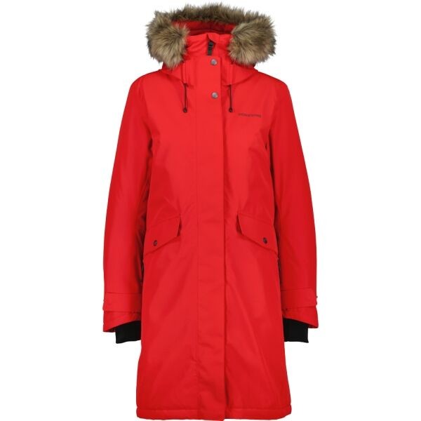 DIDRIKSONS ERIKA Dámská zimní bunda, červená, velikost 38