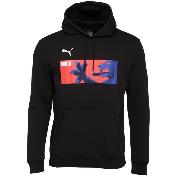 Puma HOODY Pánská mikina, černá, velikost XL