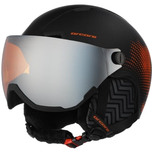 Arcore PACE JR Juniorská lyžařská helma, černá, velikost (51 - 54)