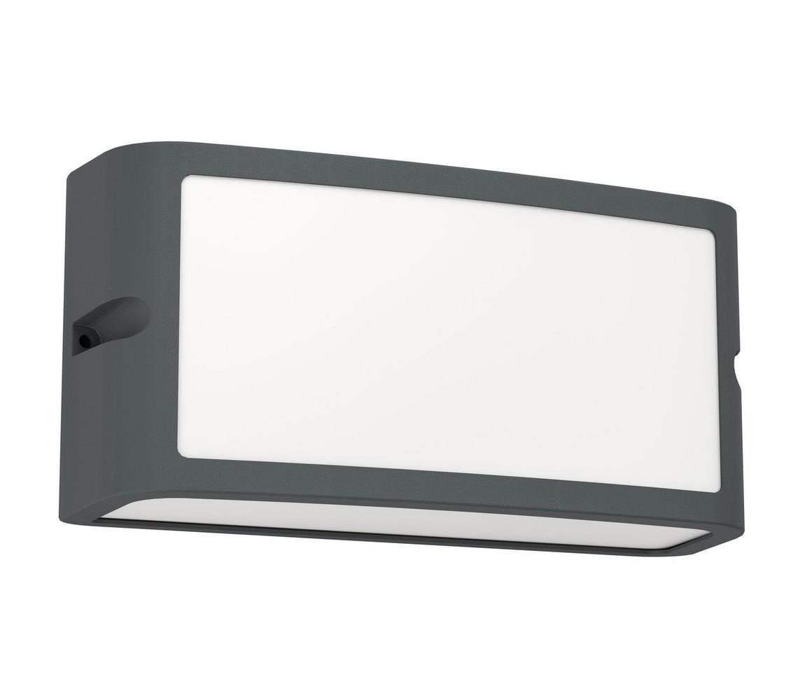 Eglo Eglo 900808- LED Venkovní nástěnné svítidlo CAMARDA LED/10,5W/230V antracit IP54