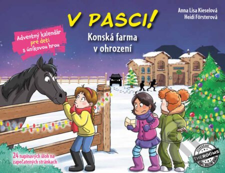 V pasci! Konská farma v ohrození: Adventný kalendár pre deti s únikovou hrou - Anna Lisa Kiesel, Heidi Förster