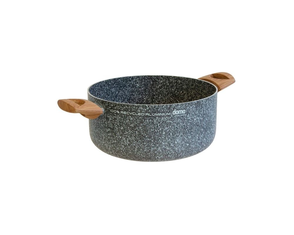 DOMO hrnec Ecopan 20 cm 2,5 l, GRANIT, indukce