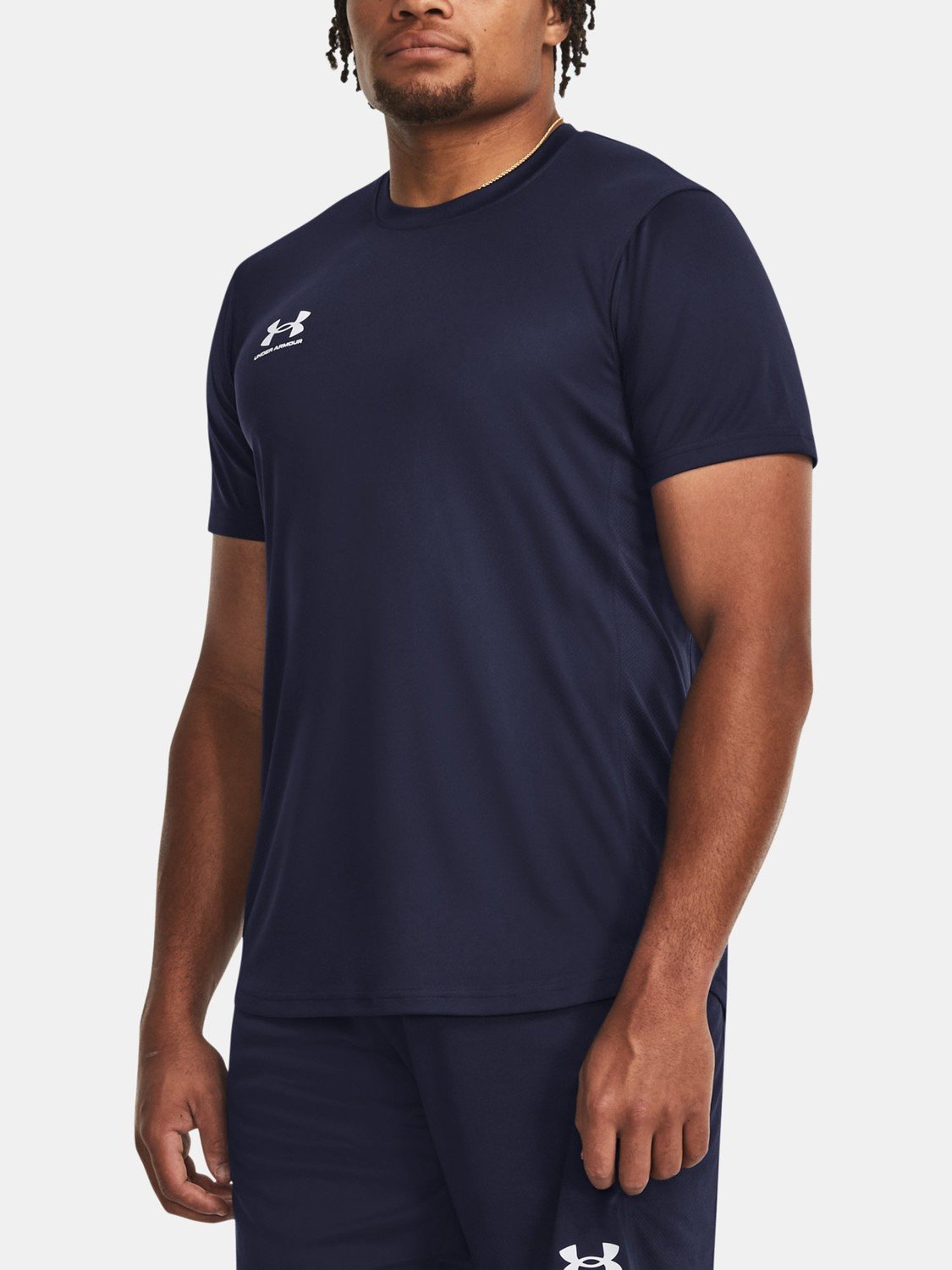 Under Armour Tričko UA M's Ch. Train SS-BLU - Pánské