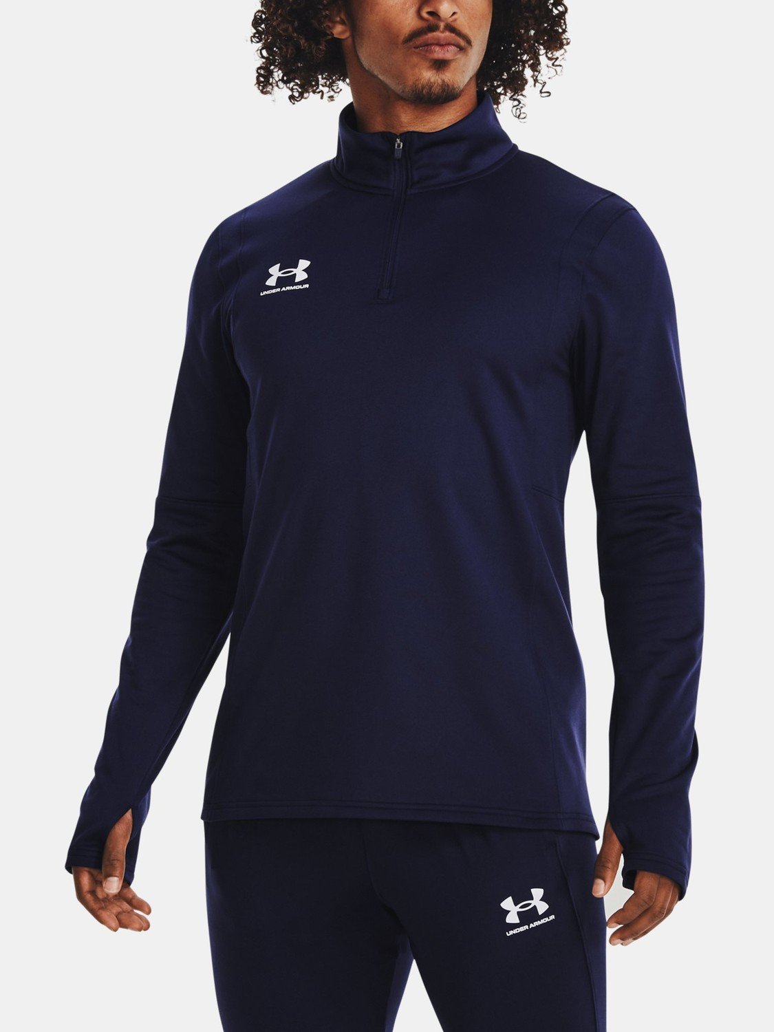 Under Armour Tričko UA M's Ch. Midlayer-BLU - Pánské