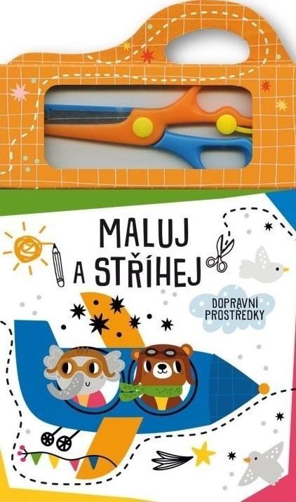 Maluj a stříhej - Dopravní prostředky