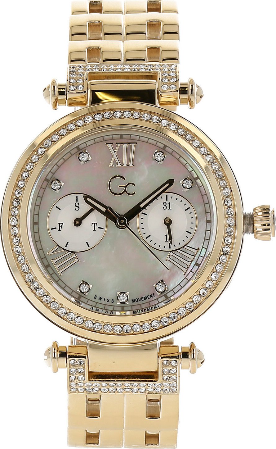 Dámské hodinky Guess GC Primechic Y78002L1MF GOLD