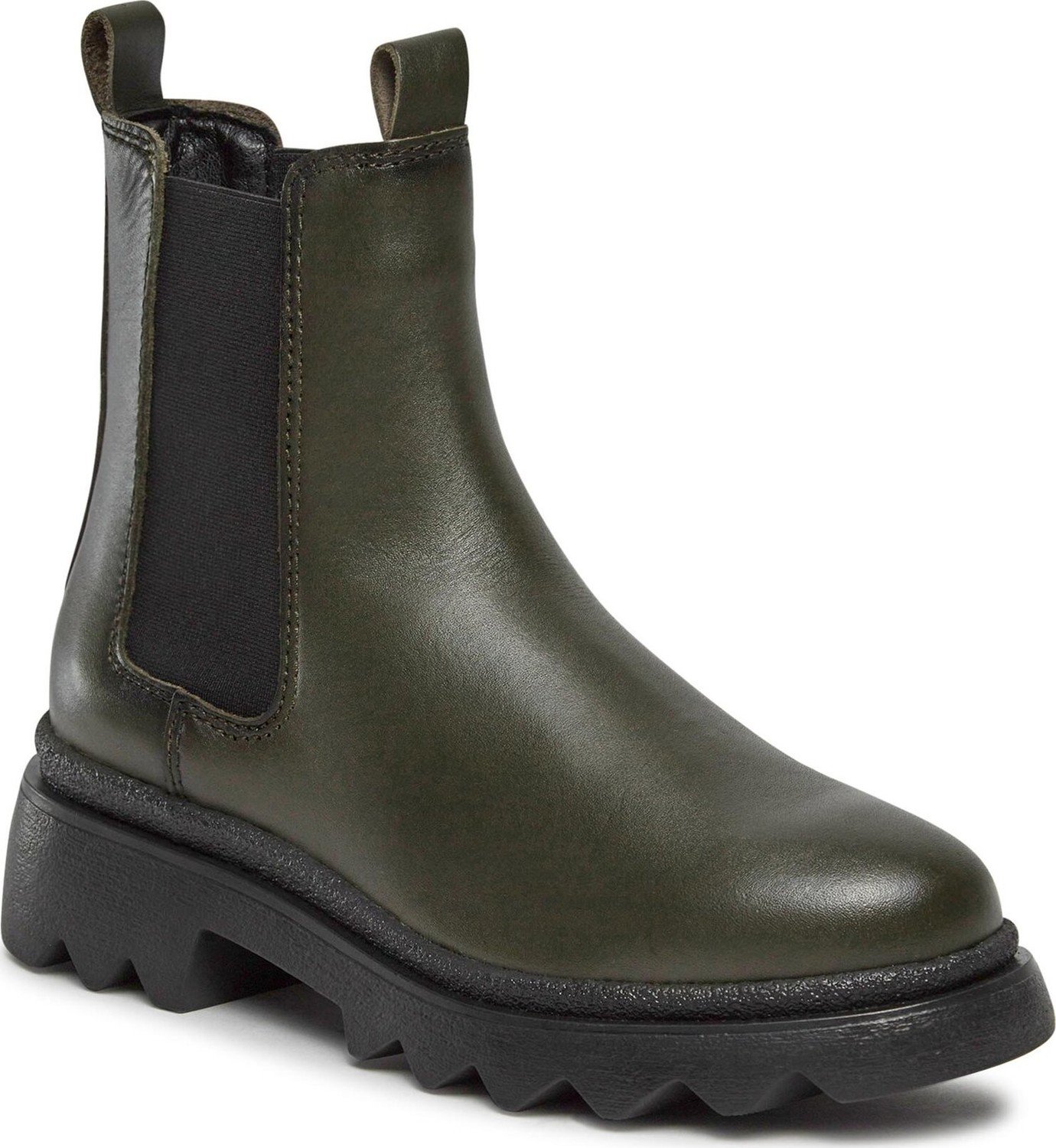 Kotníková obuv s elastickým prvkem Tamaris 1-25802-41 Olive 722