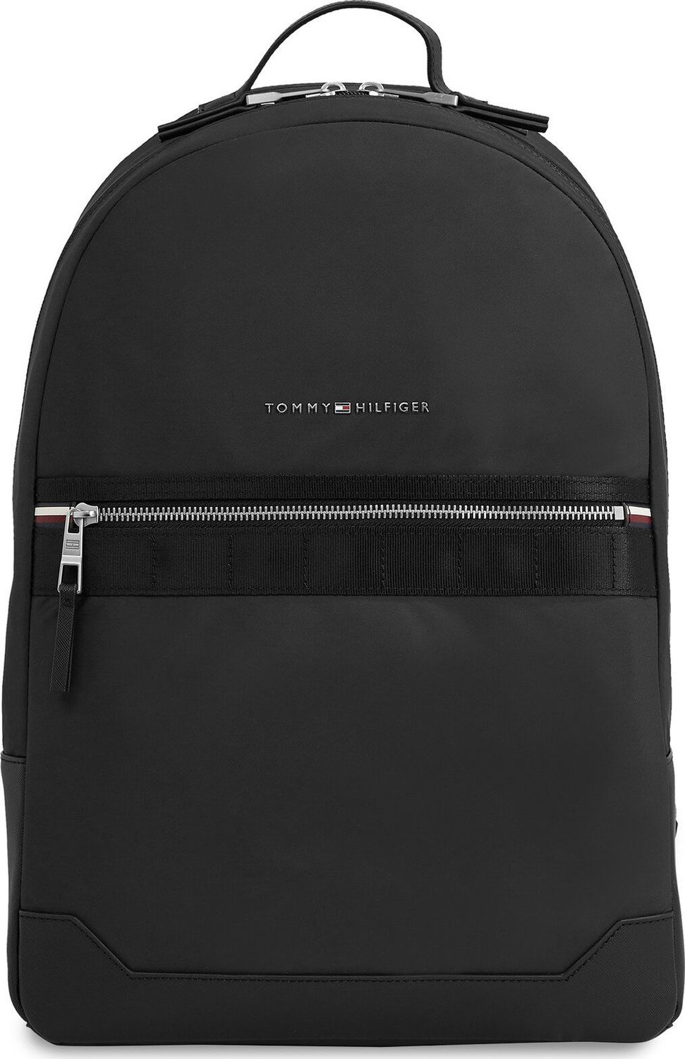 Batoh Tommy Hilfiger Th Elevated Nylon Backpack AM0AM11573 Black BDS