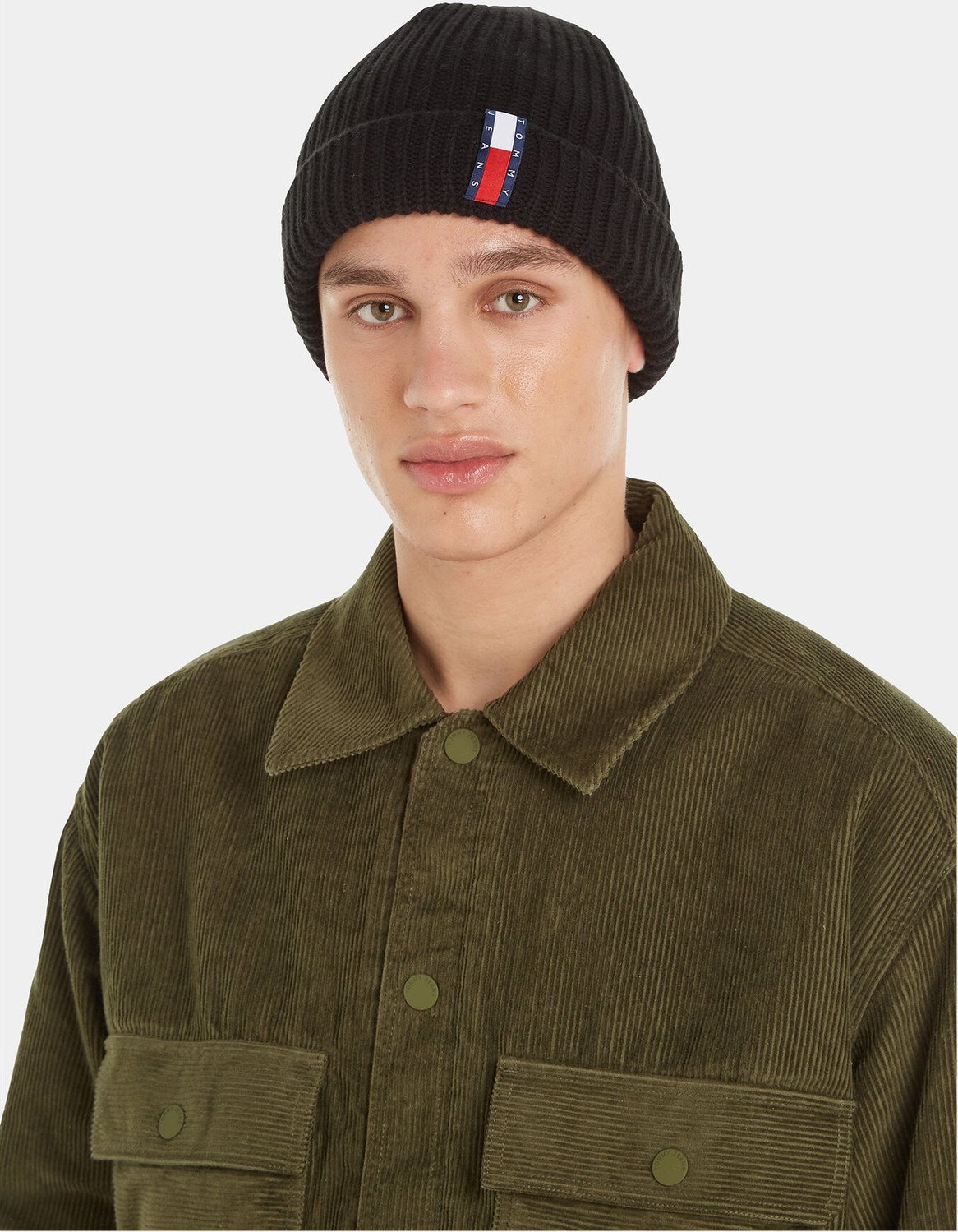 Čepice Tommy Jeans Im Tju Unisex Beanie AU0AU01808 Black BDS