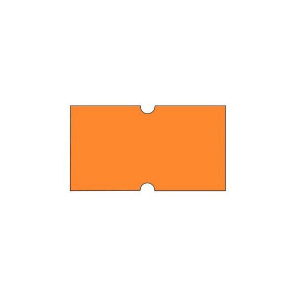 Etikety do etiketovacích kleští COLA-PLY 22 ×12 mm - oranžové